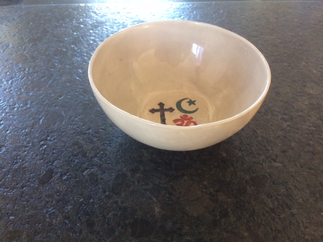 Tonschale Mit Cope-Symbol